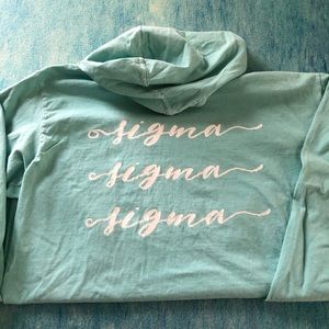 Tri Sigma Hooded Tee